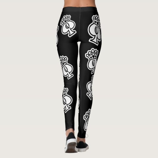 Koningin der Spades Leggings (Achterkant)