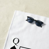 Koningin der Spades Strandlaken (In situ)