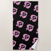 Koningin der Spades Strandlaken (Voorkant)