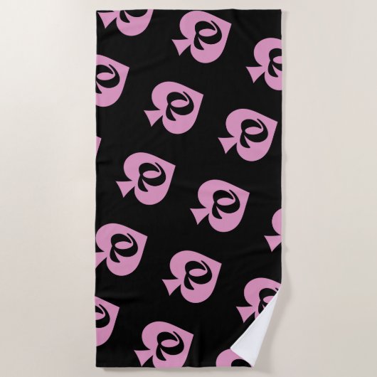 Koningin der Spades Strandlaken (Voorkant)