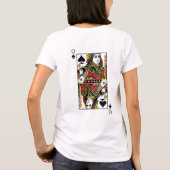 Koningin der Spades T-shirt (Achterkant)