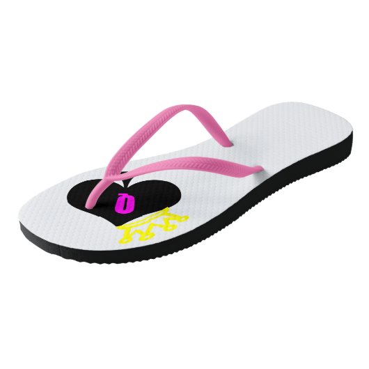 Koningin der Spades Teenslippers (Schuin)