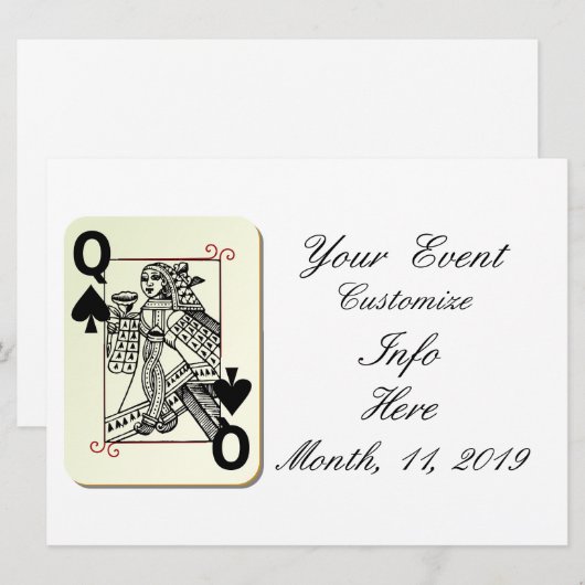 Koningin der Spades Thunder_Cove (Voorkant / Achterkant)