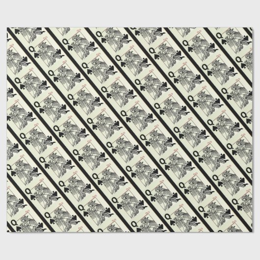 Koningin der Spades Thunder_Cove Cadeaupapier (Vlak)