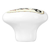 Koningin der Spades Thunder_Cove Keramische Knop (Zijkant)