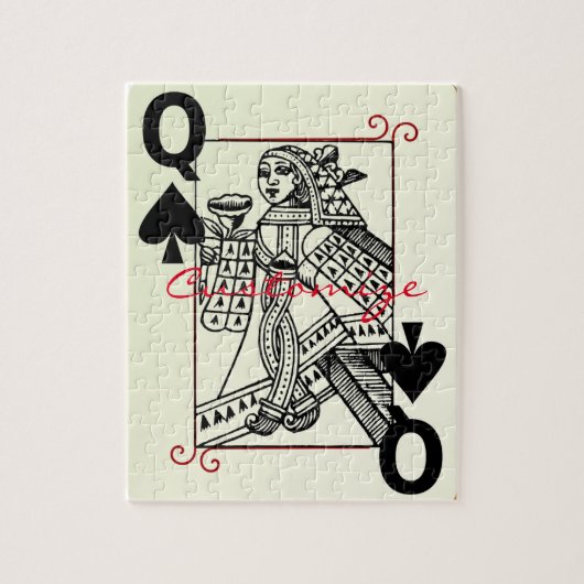 Koningin der Spades Thunder_Cove Legpuzzel (Verticaal)