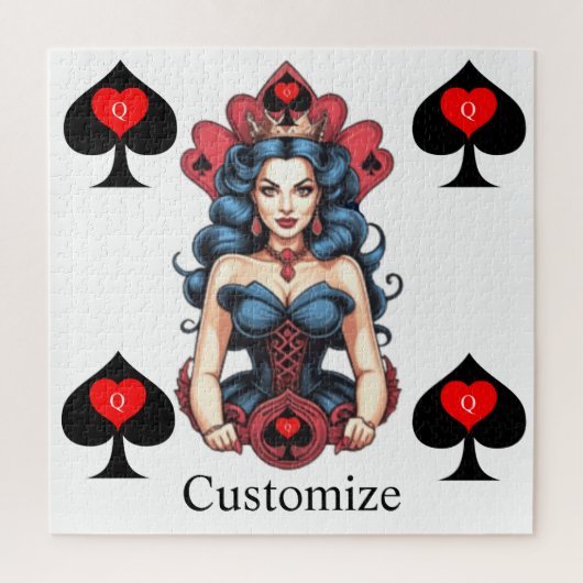 Koningin der Spades Thunder_Cove Legpuzzel (Verticaal)