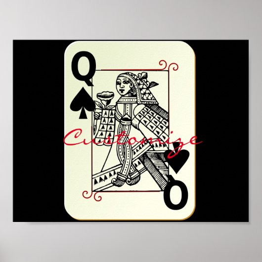 Koningin der Spades Thunder_Cove Poster (Voorkant)