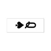 Koningin der Spades Thunder_Cove Rubberstempel (Afrduk)