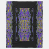 Koningin der Vlinders 88 Fleece Deken (Voorkant)