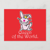 koningin der wereld briefkaart (Voorkant)