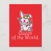 koningin der wereld briefkaart (Voorkant)