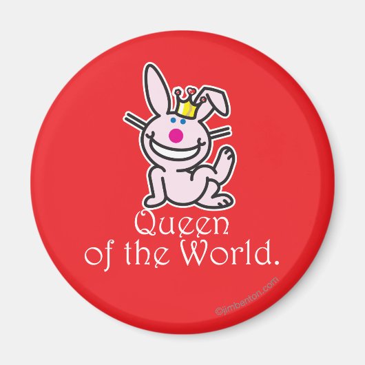 koningin der wereld magneet (Voorkant)