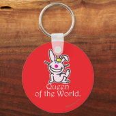 koningin der wereld sleutelhanger (Voorkant)