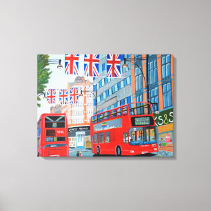 Koningin Diamanten Jubileum canvas Afdruk