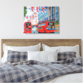 Koningin Diamond Jubilee canvas Afdruk (Insitu (Slaapkamer))