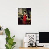 Koningin Dona Maria Isabel de Braganza, 1829 (olie Poster (Thuiskantoor)