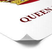 Koningin Elizabeth 11 poster (Hoek)