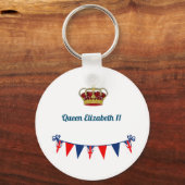 koningin Elizabeth 11 Sleutelhanger (Voorkant)
