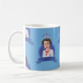 koningin elizabeth 2 koffiemok (Links)