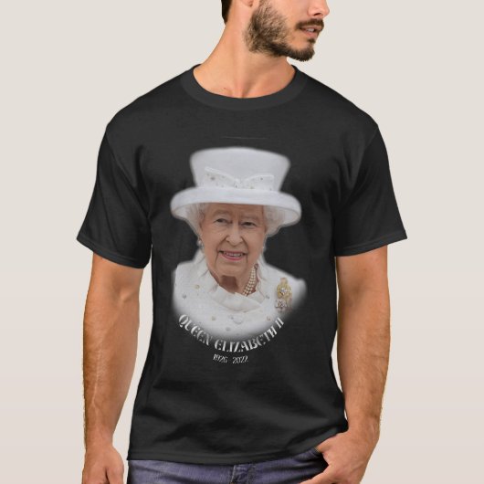 koningin Elizabeth 2 Queen Elizabeth II T-shirt (Voorkant)