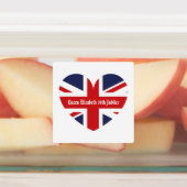 koningin Elizabeth 70th Jubilee Labels (Aangebracht)