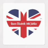 koningin Elizabeth 70th Jubilee Labels (Design 1)