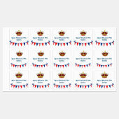 koningin Elizabeth 70th Jubilee Labels (Vel)