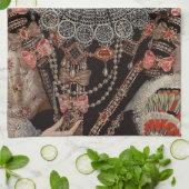 Koningin Elizabeth de 1ste Towel Theedoek (Gevouwen)