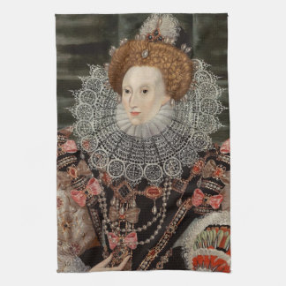 Koningin Elizabeth de 1ste Towel Theedoek