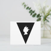 koningin elizabeth diamond jubilee briefkaart (Staand voorkant)