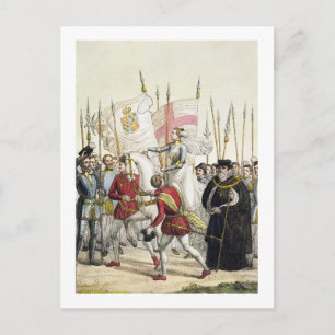 Koningin Elizabeth I (1530-1603) - Rallying the Tr Briefkaart