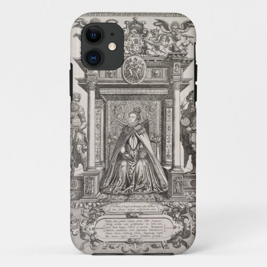 Koningin Elizabeth I (1533-1603) als Patron of Geo Case-Mate iPhone Case (Achterkant)