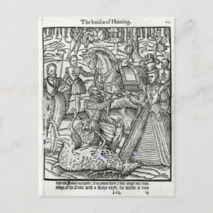 Koningin Elizabeth I bij een stagejacht Briefkaart