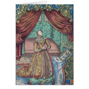 koningin Elizabeth I bij Prayer, frontispiece