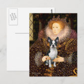 Koningin Elizabeth I - Boston T #1 Briefkaart (Voorkant / Achterkant)