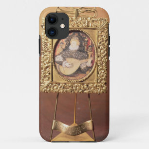 Koningin Elizabeth I die de lat speelt (miniatuur Case-Mate iPhone Case