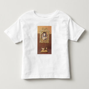 Koningin Elizabeth I die de lat speelt (miniatuur  Kinder Shirts