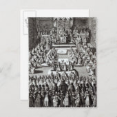 Koningin Elizabeth I en het Parlement Briefkaart (Voorkant / Achterkant)