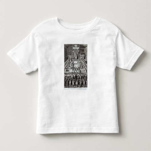 Koningin Elizabeth I en Parlement Kinder Shirts (Voorkant)
