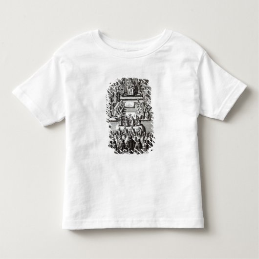 Koningin Elizabeth I en Parlement Kinder Shirts (Voorkant)