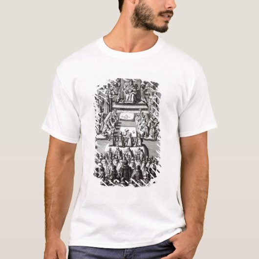 Koningin Elizabeth I en Parlement T-shirt (Voorkant)