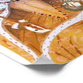 koningin Elizabeth I - historische illustratie Poster (Hoek)