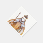 koningin Elizabeth I - historische illustratie Servet (Hoek)