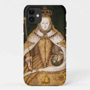 koningin Elizabeth I in Coronation Robes iPhone 11 Hoesje
