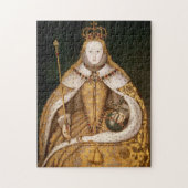 koningin Elizabeth I in Coronation Robes Legpuzzel (Verticaal)