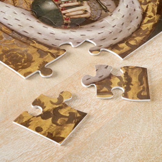 koningin Elizabeth I in Coronation Robes Legpuzzel (Zijkant)