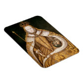 koningin Elizabeth I in Coronation Robes Magneet (Rechterzijde)