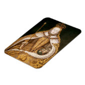 koningin Elizabeth I in Coronation Robes Magneet (Linkerzijde)