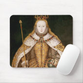 koningin Elizabeth I in Coronation Robes Muismat (Met muis)